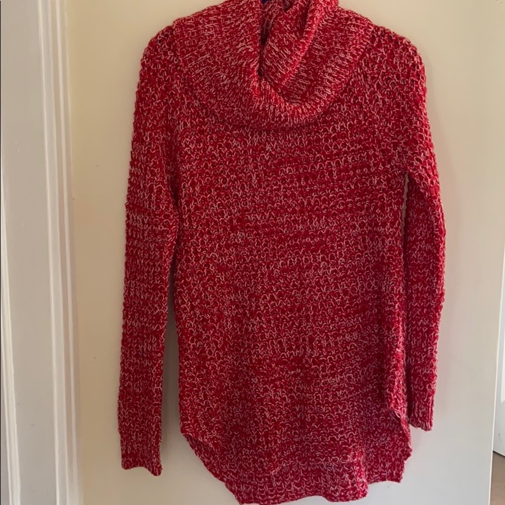 Red Rue 21 Knit Tunic Sweater Size Large